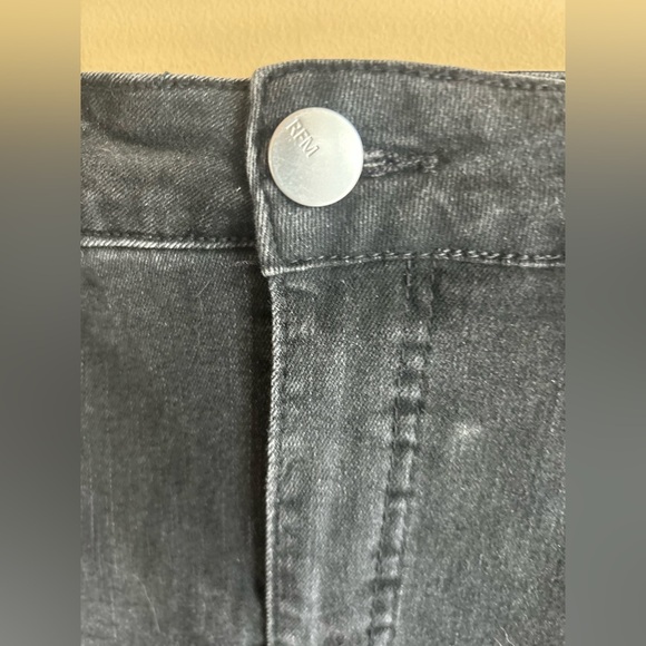 RFM stretch denim midi skirt - Picture 3 of 11